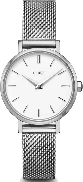 Cluse Boho Chic Petite Mesh White