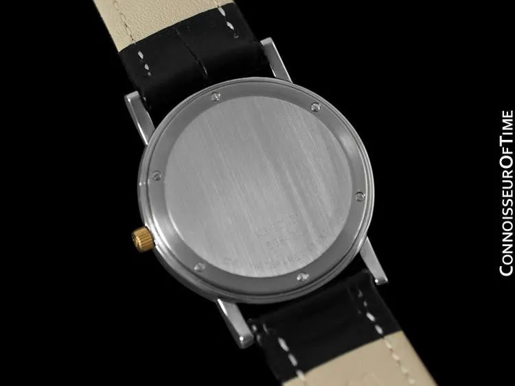 Corum Romvlvs Romulus Mens Dress Watch - Stainless Steel and 18K Gold