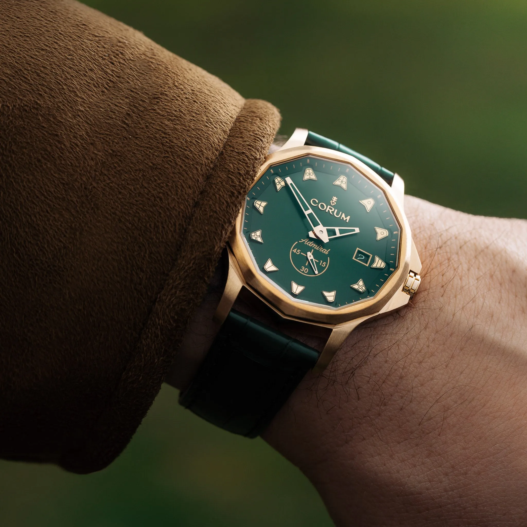 Corum Watch Admiral 42 Bronze Green