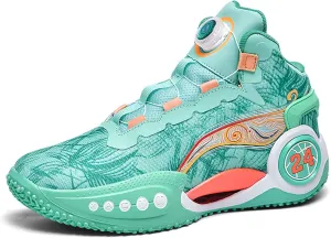 Couple Models Street Fashion Personality Trend Sports Shoes Youth Breathable Cushioning Laceless Basketball Shoes