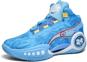 Couple Models Street Fashion Personality Trend Sports Shoes Youth Breathable Cushioning Laceless Basketball Shoes