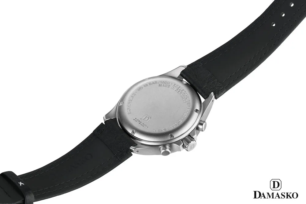 DAM Watch DC72 Leather With Double Stitch Pin BKle