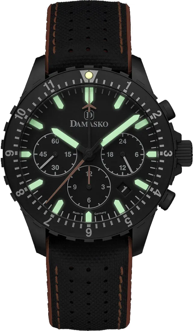 Damasko Watch DC86 Orange Black Robby Black Orange