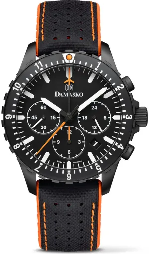 Damasko Watch DC86 Orange Black Robby Black Orange