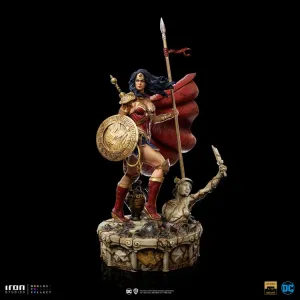 DC Comics Wonder Woman Unleashed 1/10 Deluxe Art Scale Limited Edition Statue BY IRON STUDIOS - BRAND DC COMICS