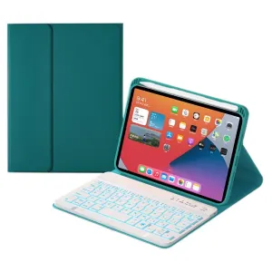 Detachable Bluetooth Keyboard Leather Case For Ipad Mini 6 With Colourful Backlight & Holder