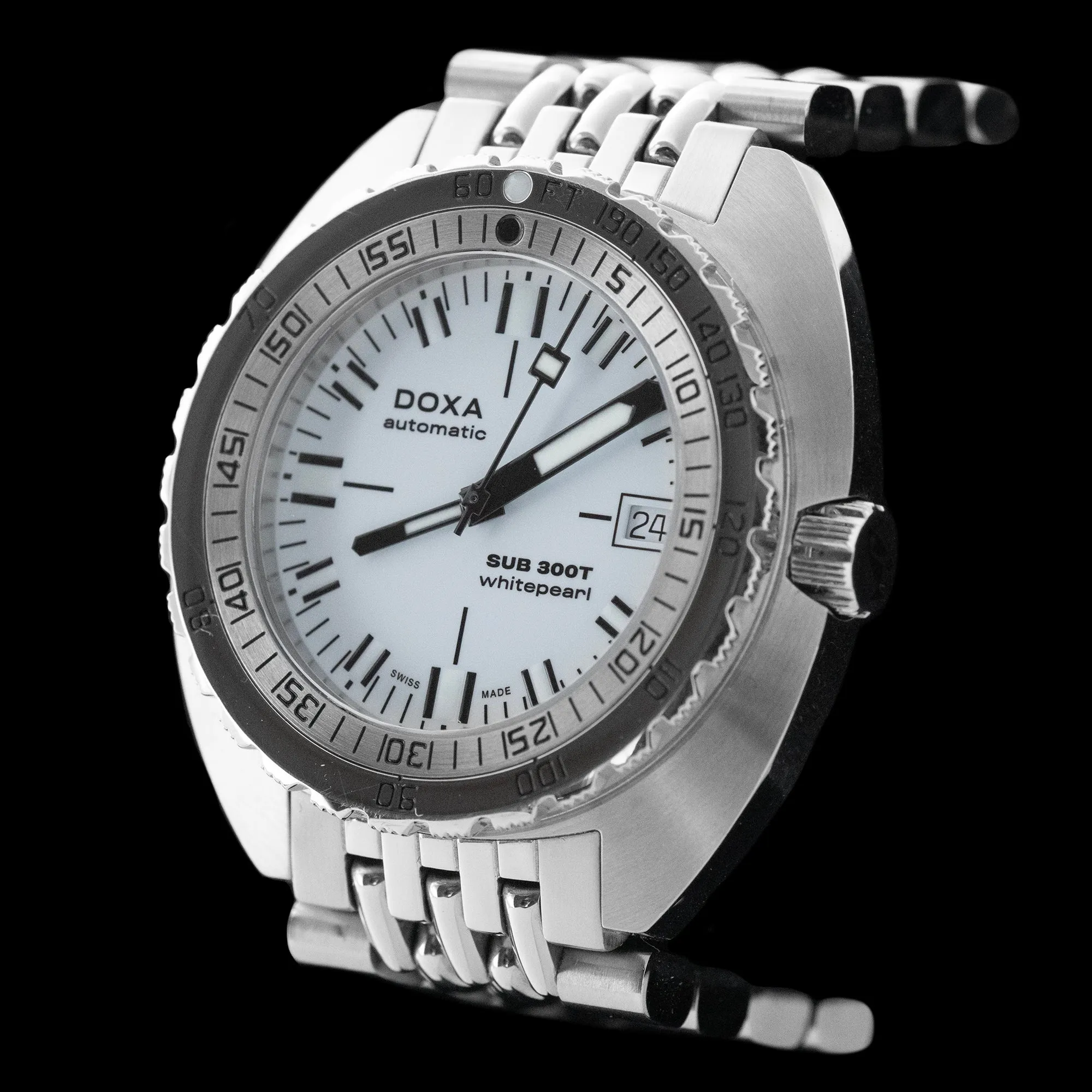 Doxa - 2022 Sub 300T Whitepearl