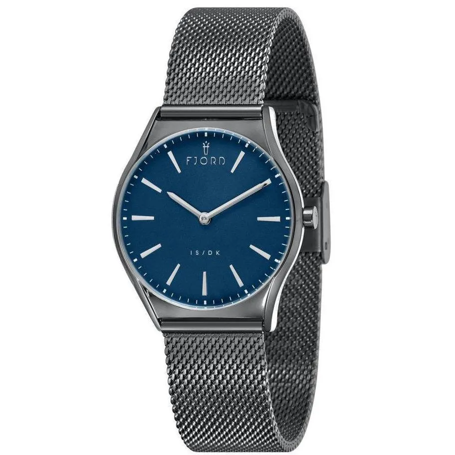 FJORD Vendela Grey Mesh Watch - FJ-6042-44