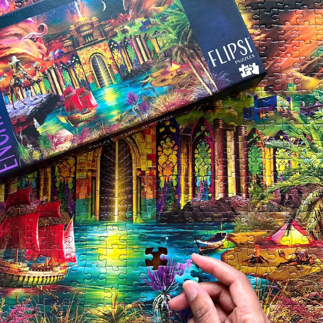 FLIPSI PLUS: All Three Enchanted Places & Flipsi Board