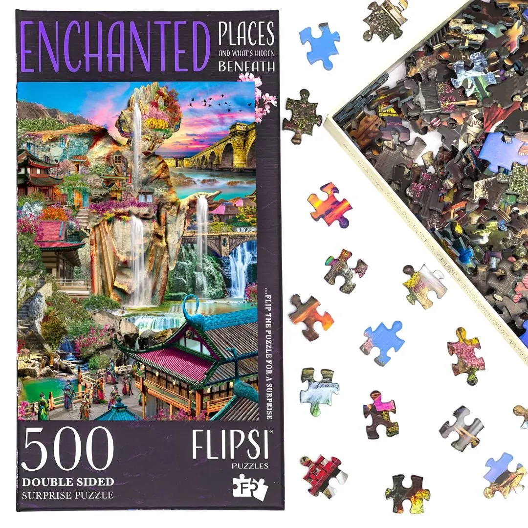 FLIPSI PLUS: All Three Enchanted Places & Flipsi Board