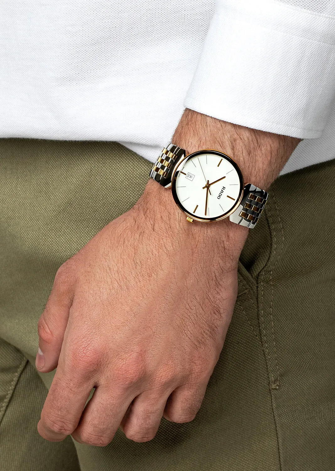Florence Classic Unisex Analog Stainless Steel Watch R48912023