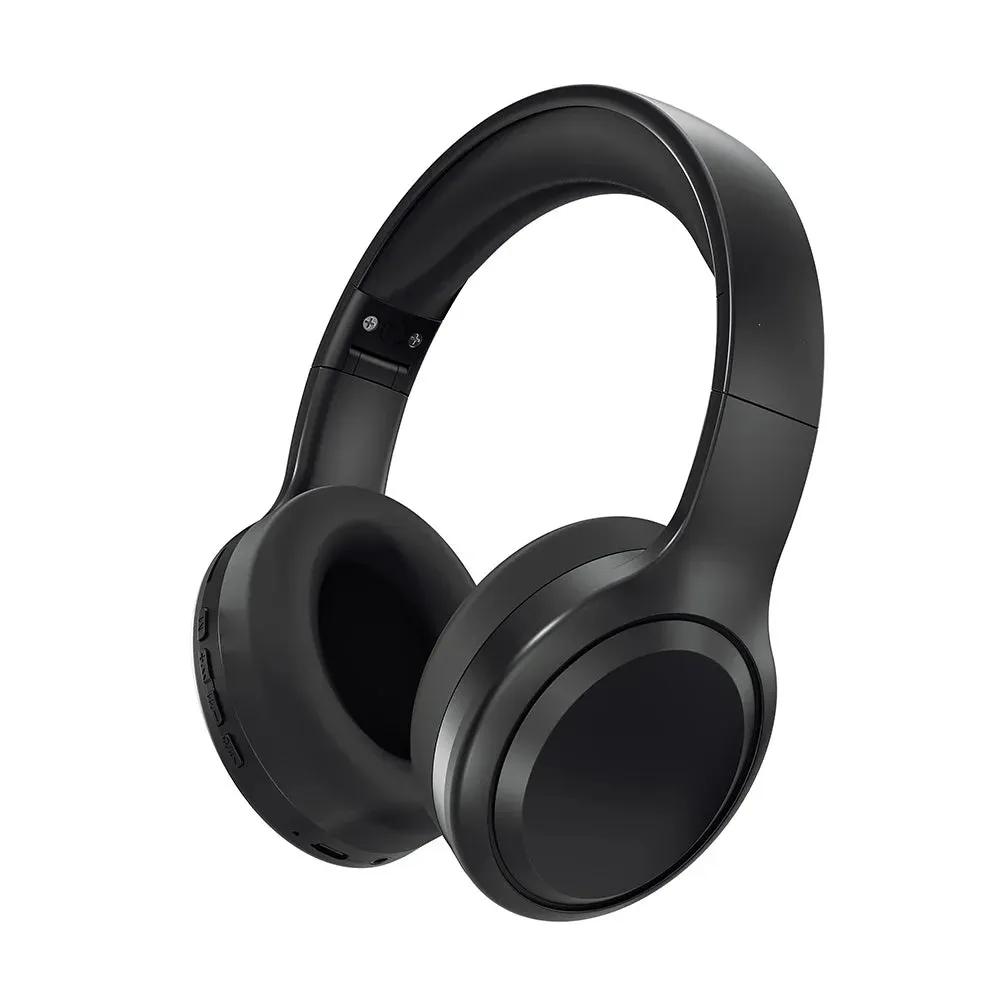 Foldable Wireless Headphones with Noise Cancelling and Mic