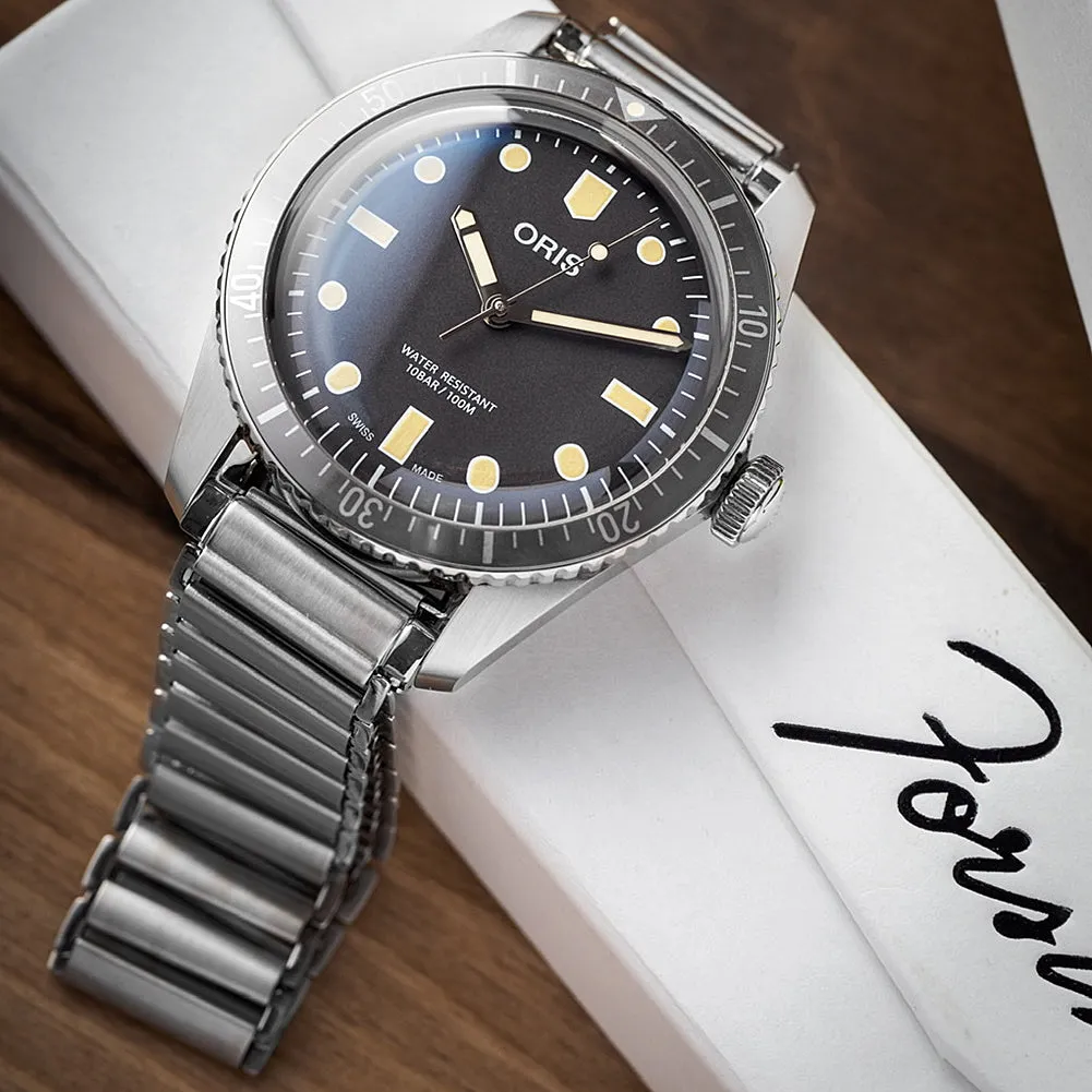 Forstner Klip Stainless Steel Ladder Watch Bracelet