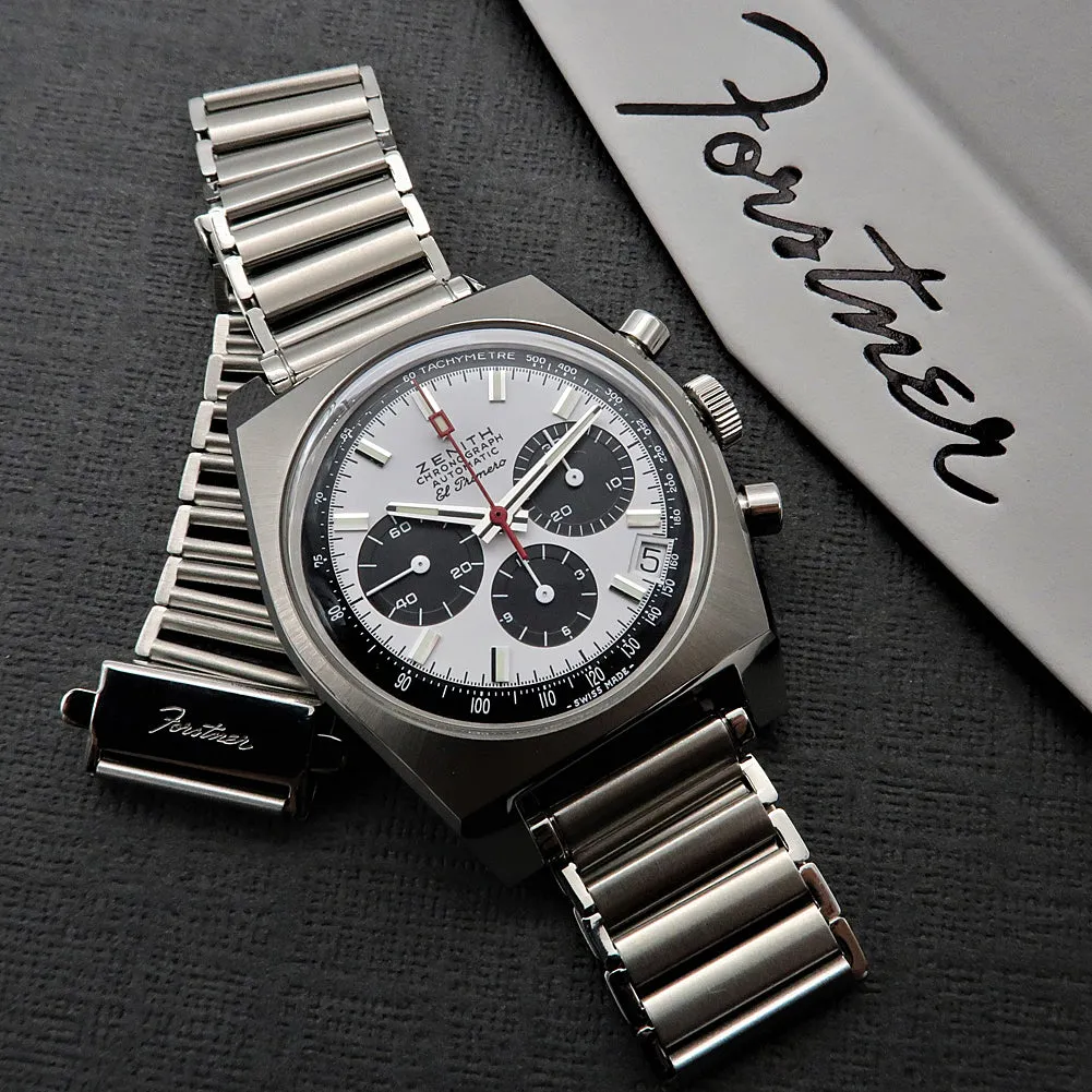 Forstner Klip Stainless Steel Ladder Watch Bracelet