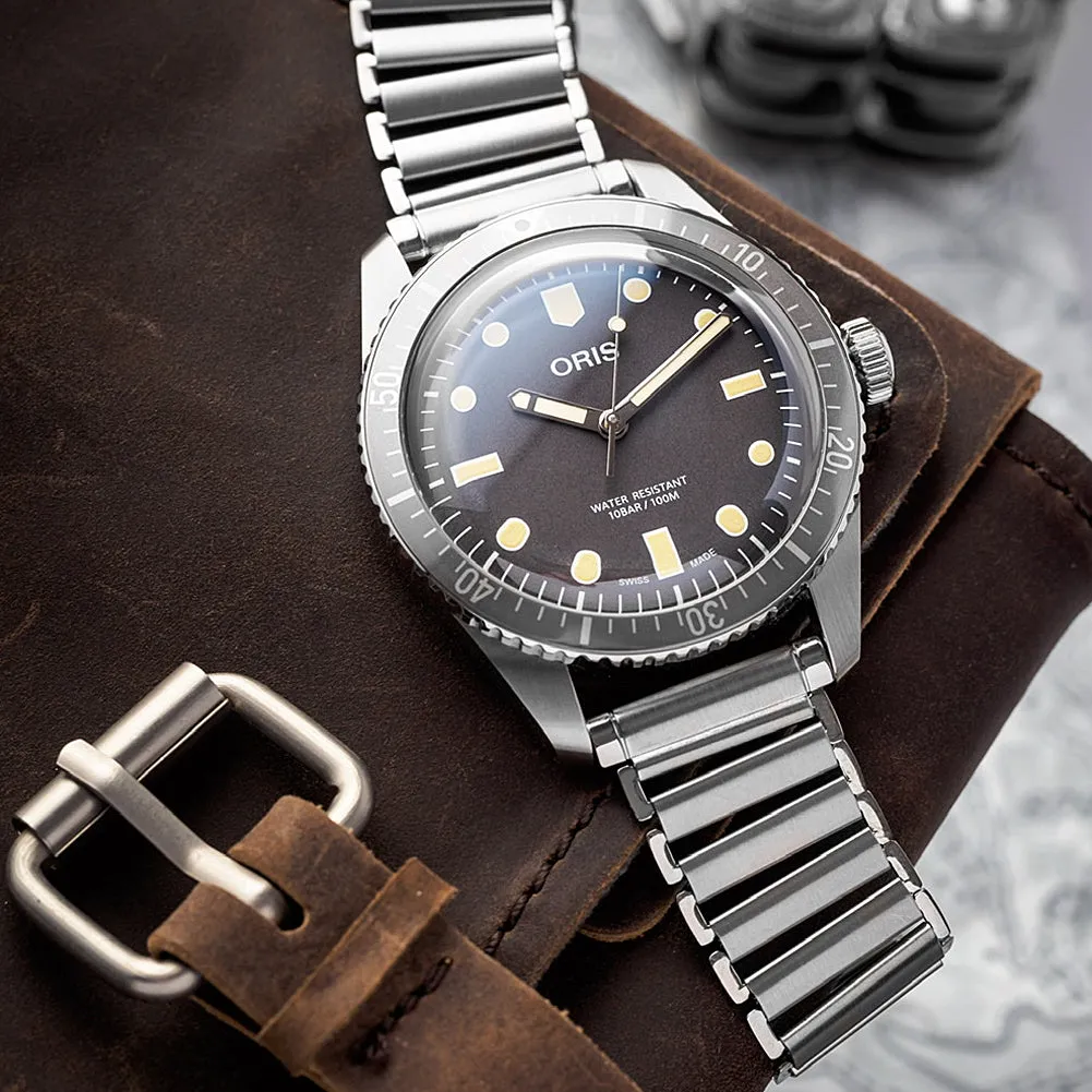 Forstner Klip Stainless Steel Ladder Watch Bracelet