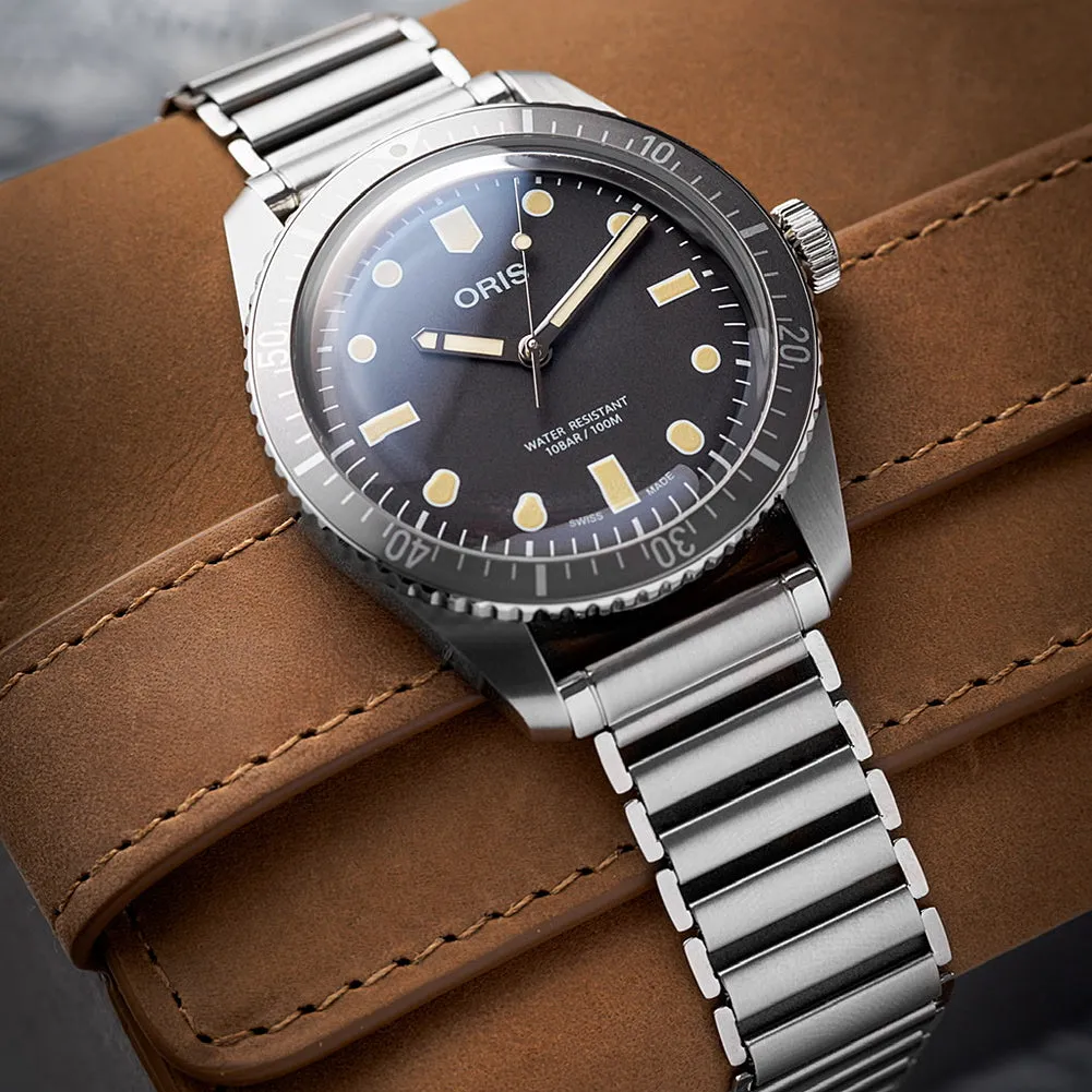 Forstner Klip Stainless Steel Ladder Watch Bracelet
