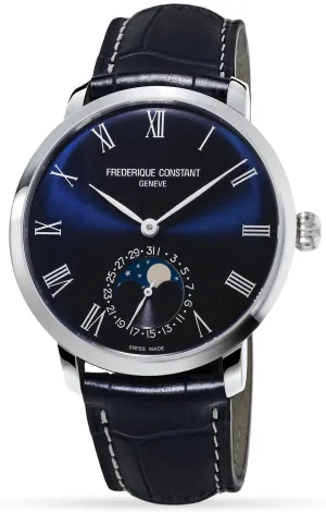 Frederique Constant Watch Slimline Moonphase Mens D