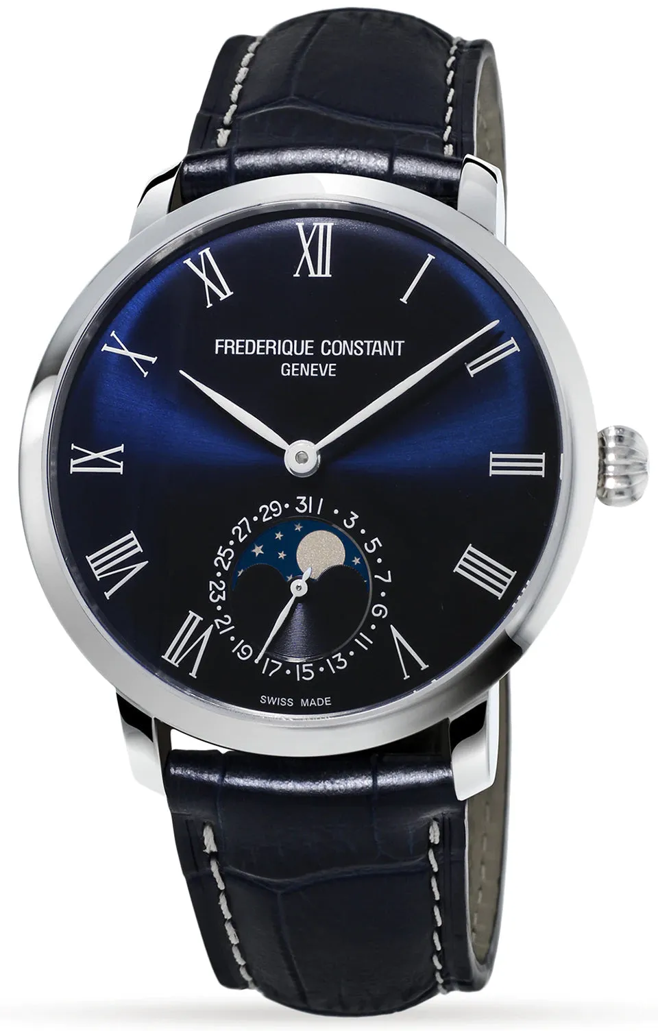 Frederique Constant Watch Slimline Moonphase Mens D