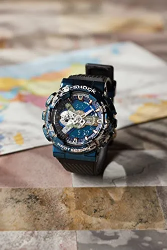 G-SHOCK - ANALOG-DIGITAL - 110 SERIES - GM-110EARTH-1AJR