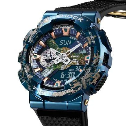 G-SHOCK - ANALOG-DIGITAL - 110 SERIES - GM-110EARTH-1AJR