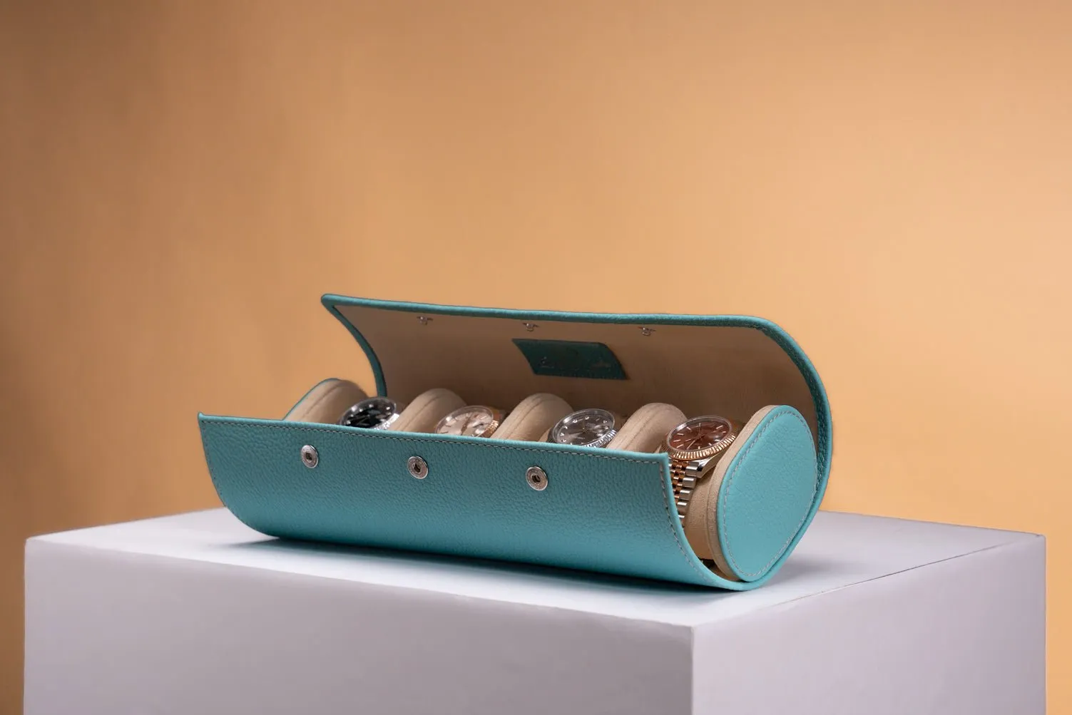 Galata - Togo Tiffany Blue Watch Roll