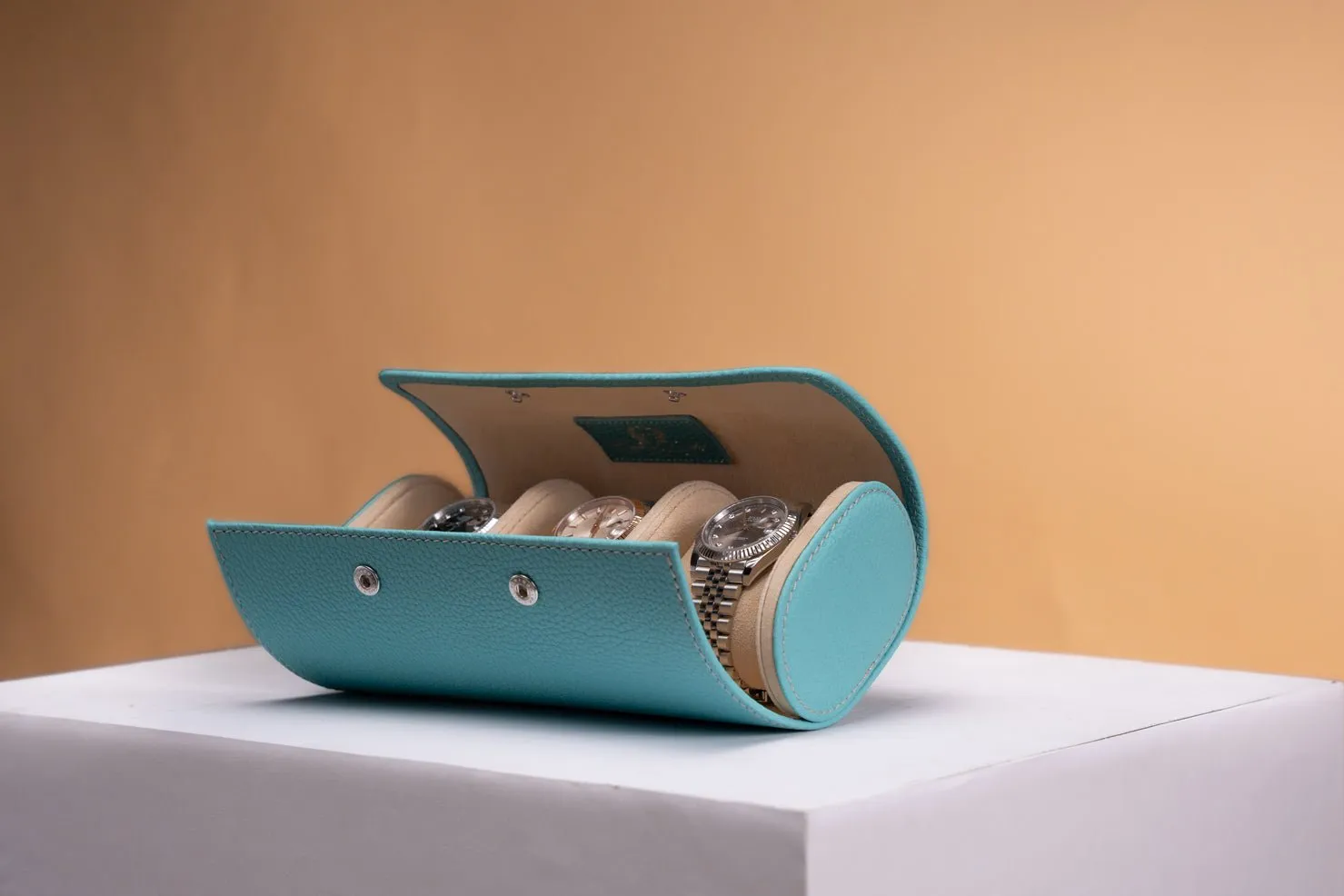 Galata - Togo Tiffany Blue Watch Roll