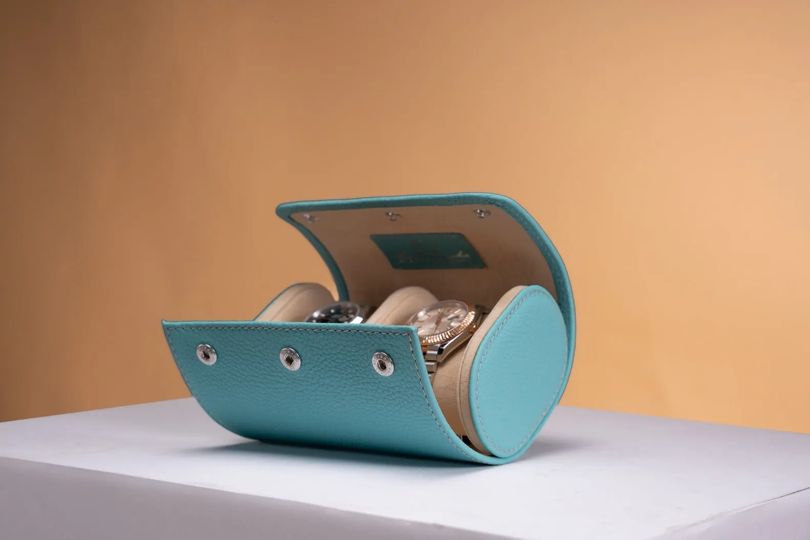 Galata - Togo Tiffany Blue Watch Roll