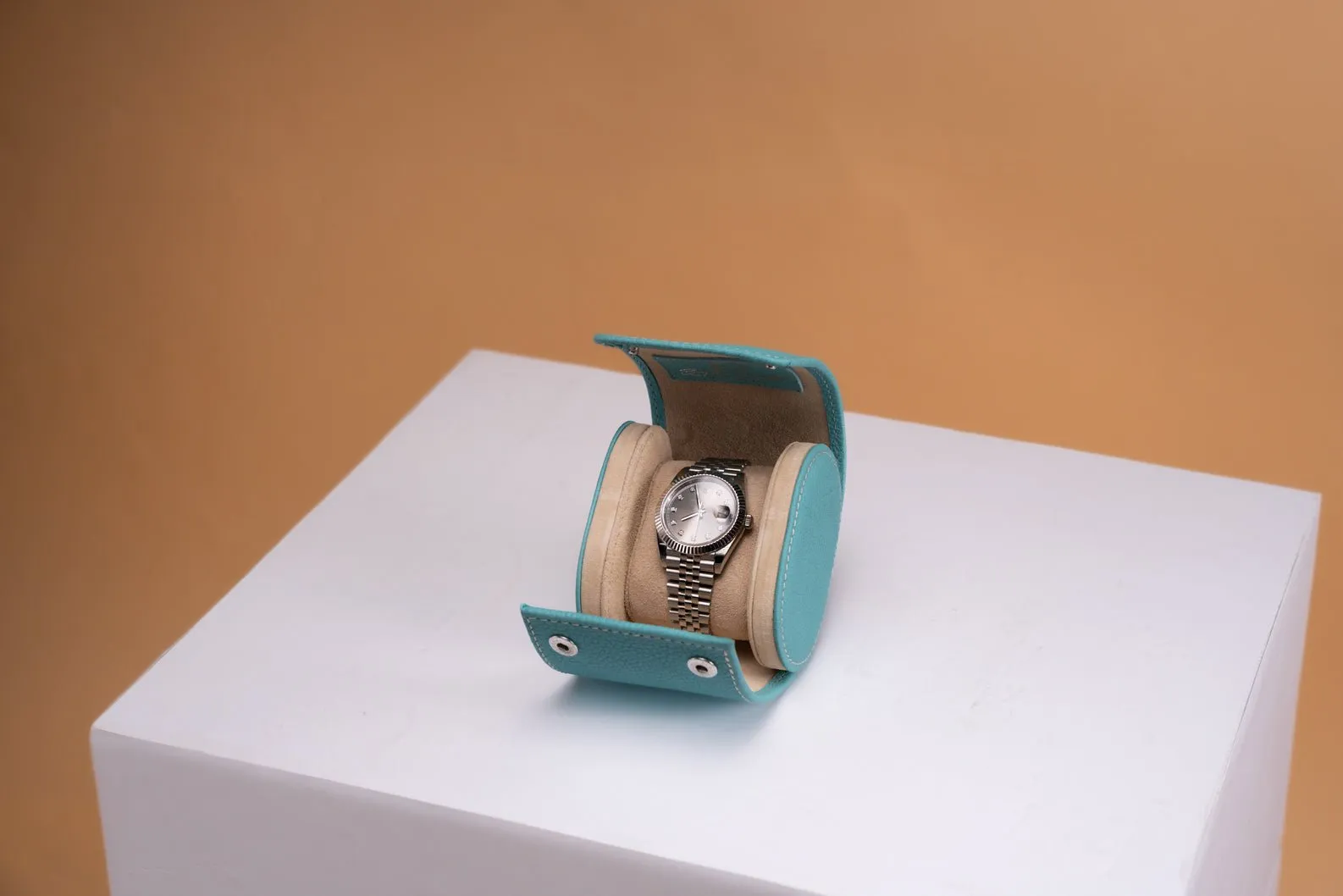 Galata - Togo Tiffany Blue Watch Roll