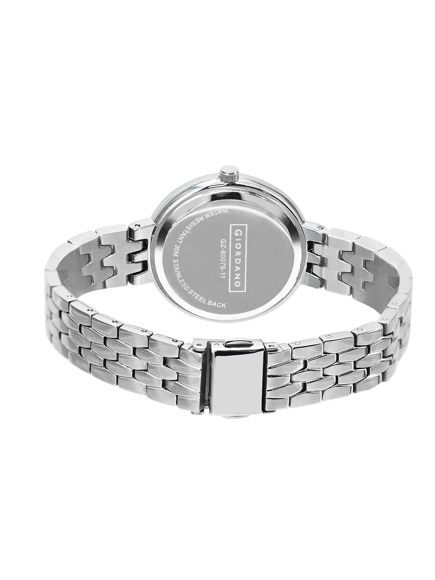 Giordano Analog Stylish Watch for Women Water Resistant Fashion Watch Round Shape with 3 Hand Mechanism Wrist Watch to Compliment Your Look/Ideal Gift for Female - GZ-60079-11