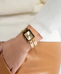 Guess - Mod Id Gold Tone Ladies Analogue Watch - GW0668L2 - 788149