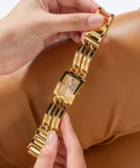 Guess - Mod Id Gold Tone Ladies Analogue Watch - GW0668L2 - 788149