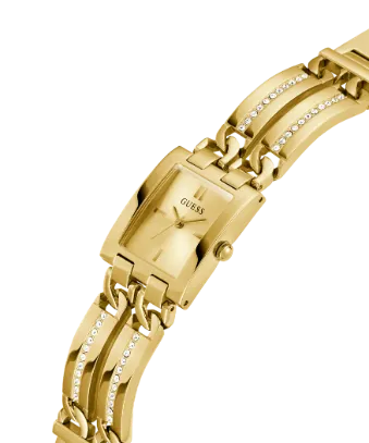 Guess - Mod Id Gold Tone Ladies Analogue Watch - GW0668L2 - 788149