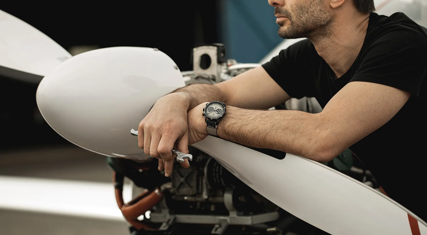 Junghans Meister Pilot Chronoscope Desert
