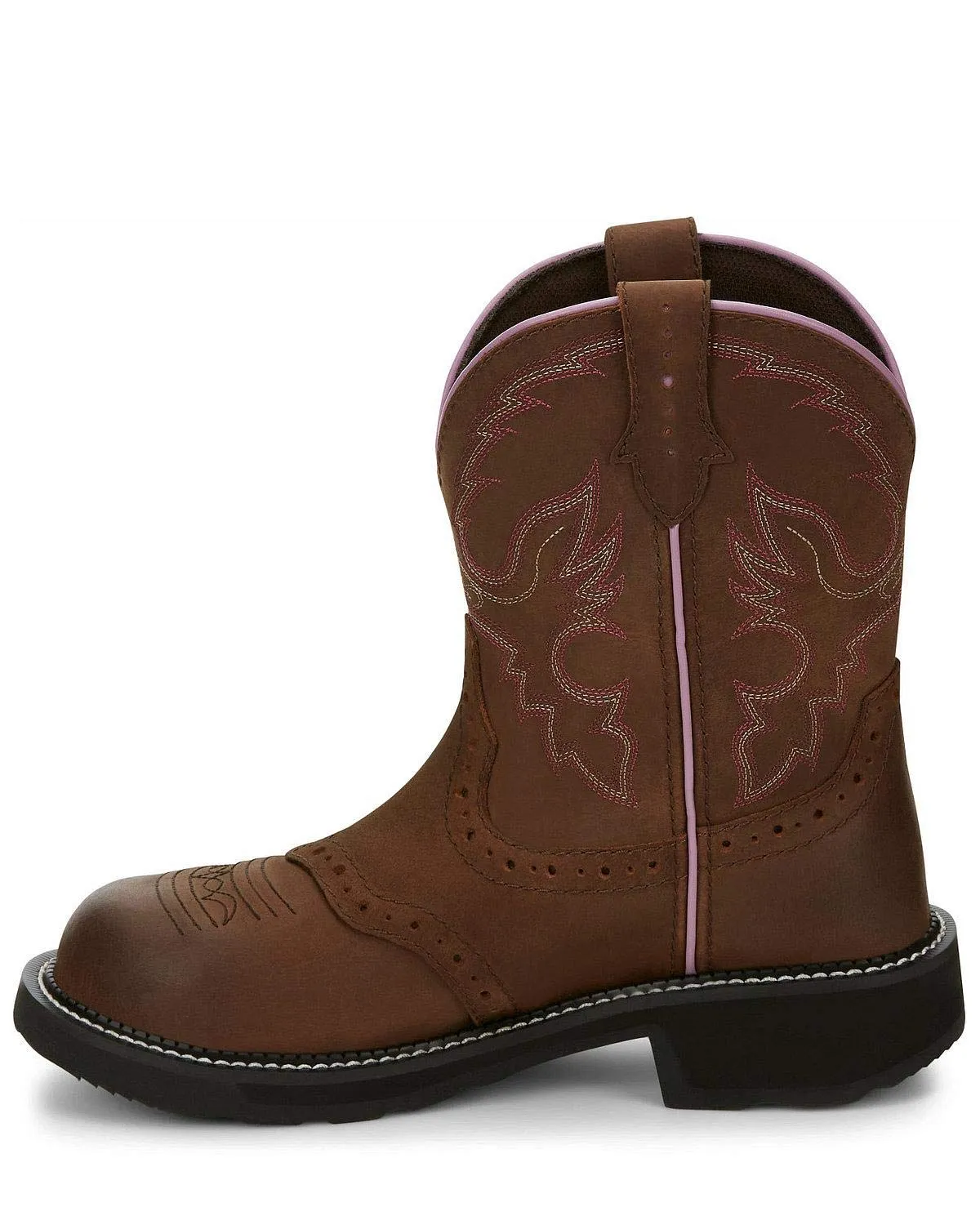 Justin Original Work Boots Western Boot,10,B,Brown,Steel,PR