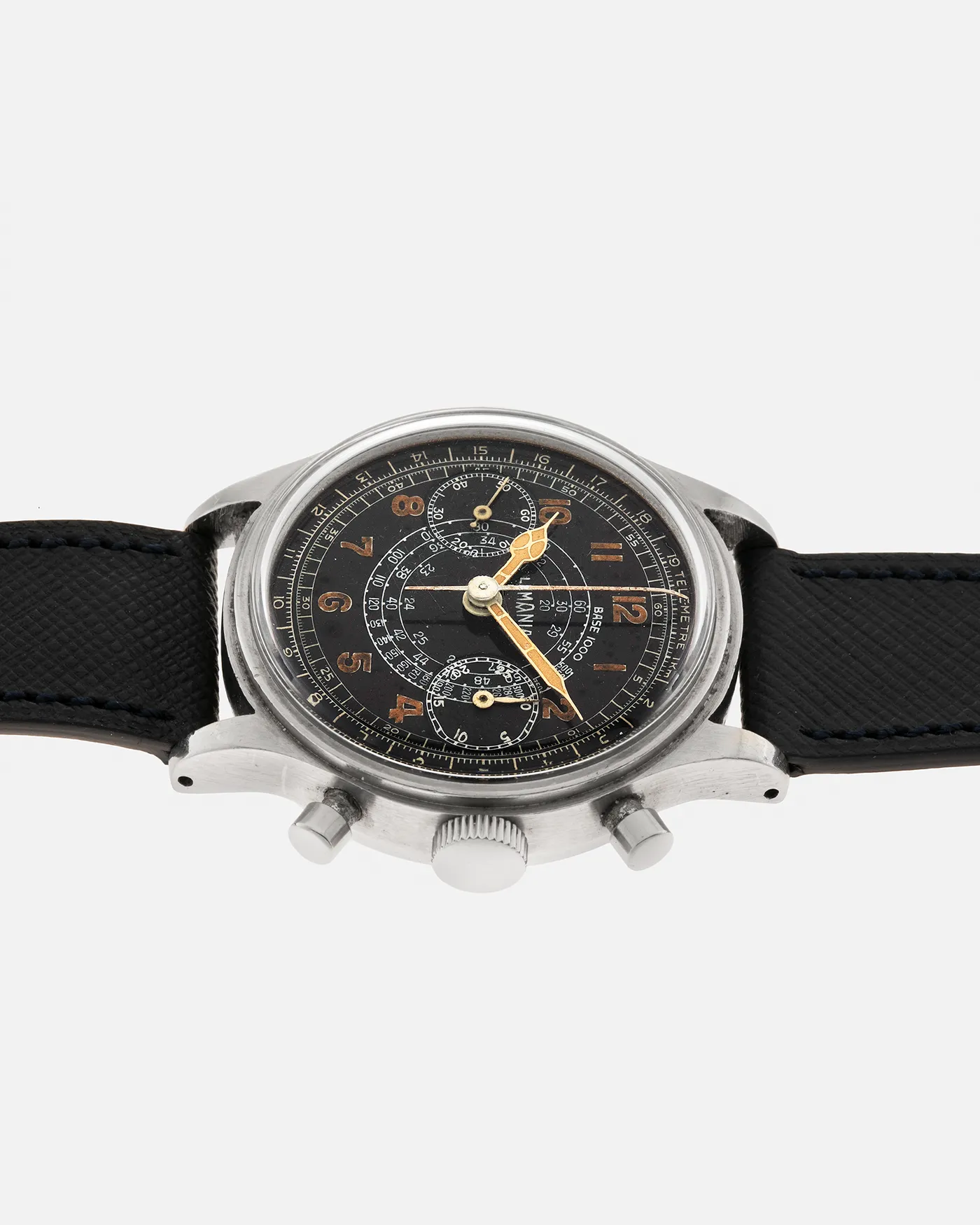 Lemania 15TL Snail Dial Chronograph
