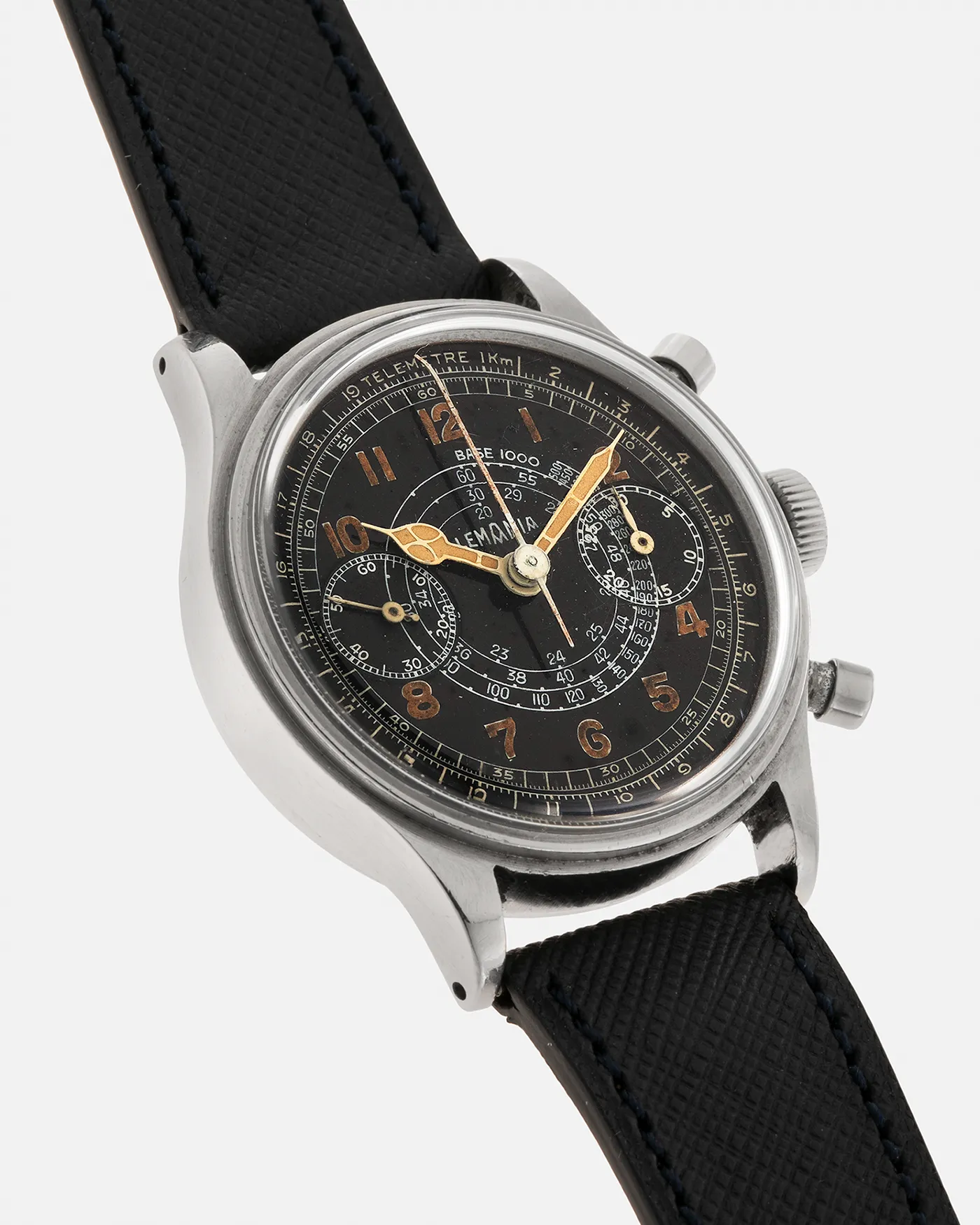 Lemania 15TL Snail Dial Chronograph