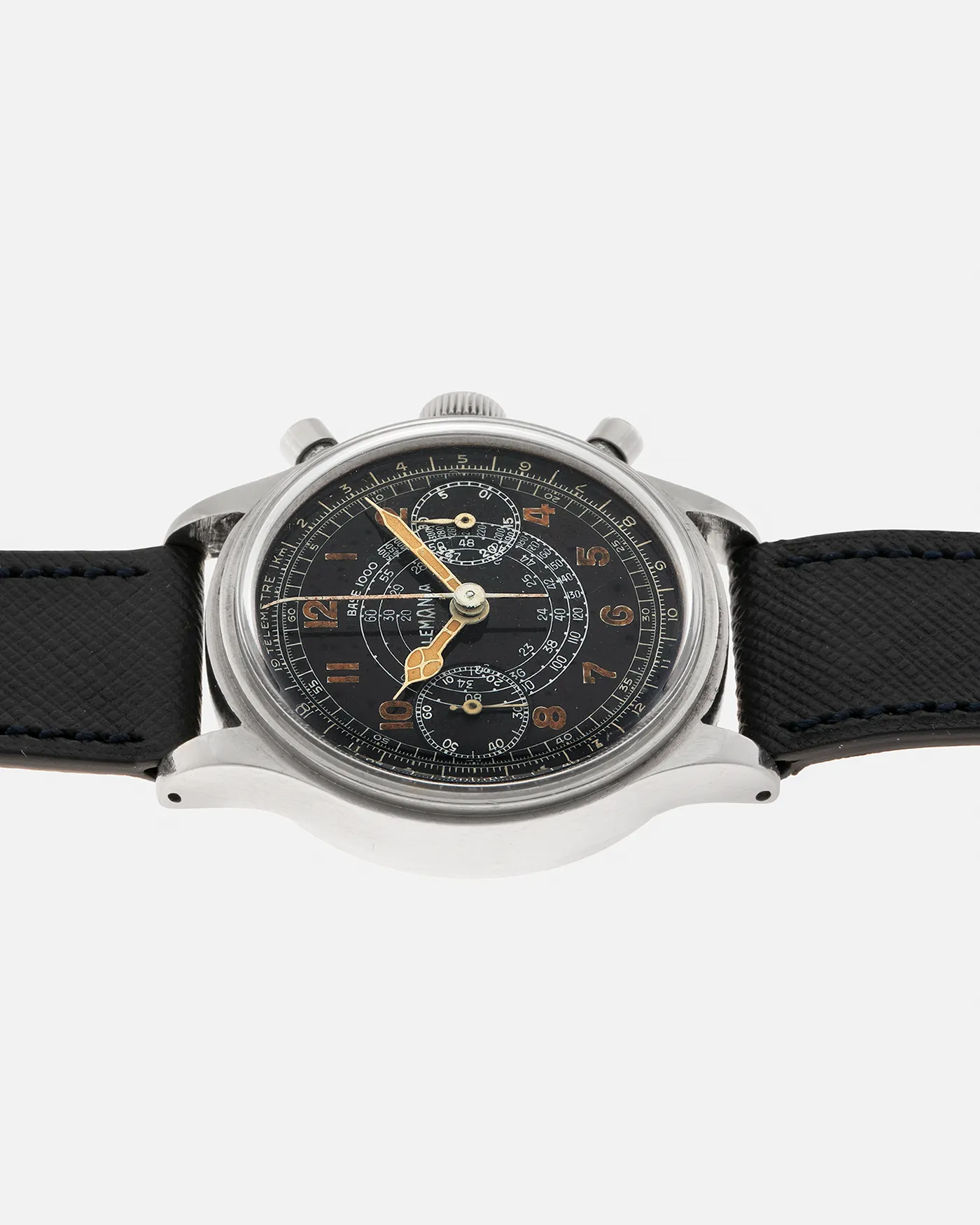 Lemania 15TL Snail Dial Chronograph