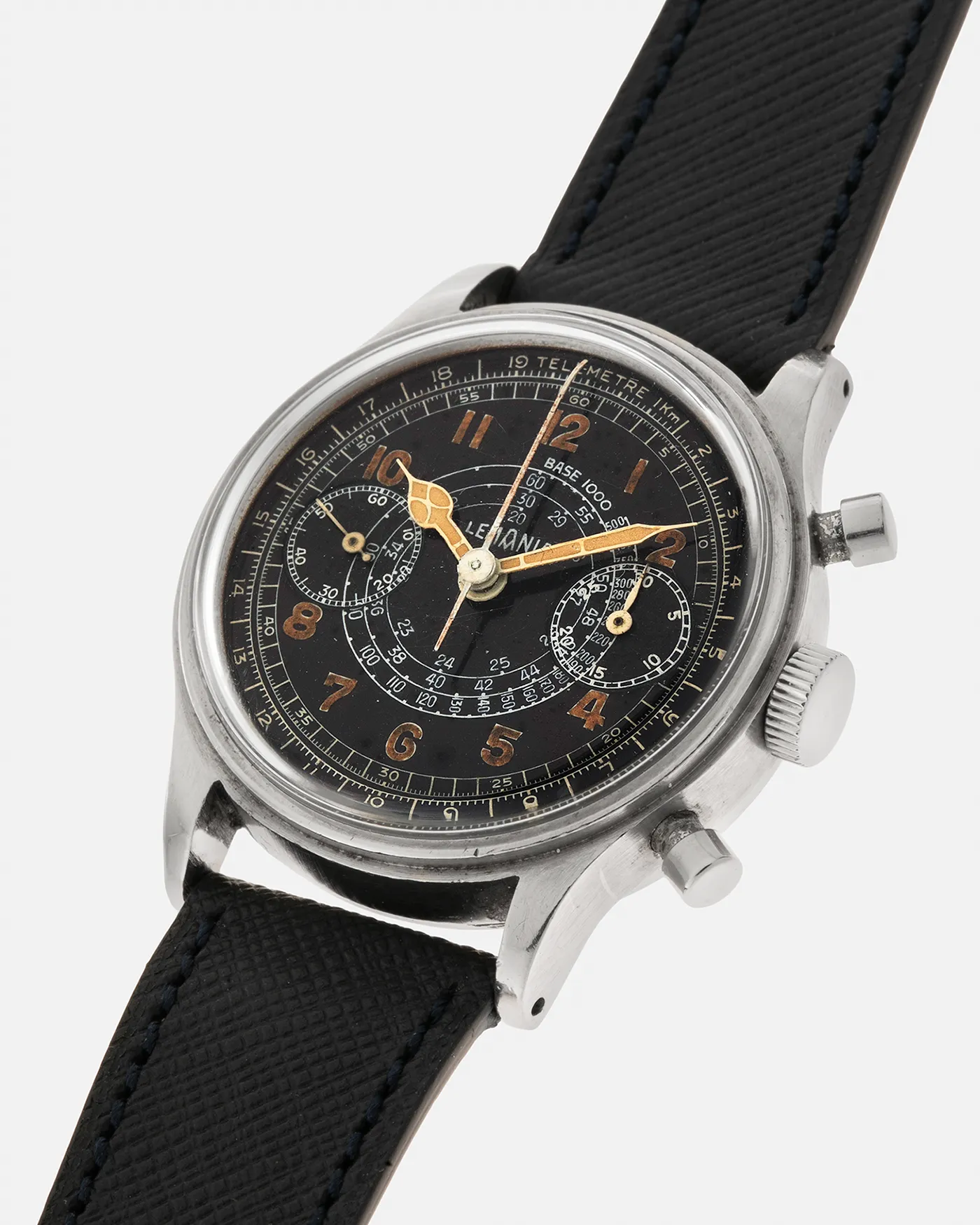 Lemania 15TL Snail Dial Chronograph