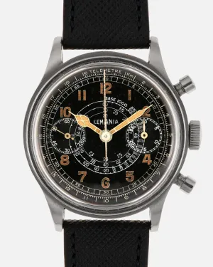 Lemania 15TL Snail Dial Chronograph