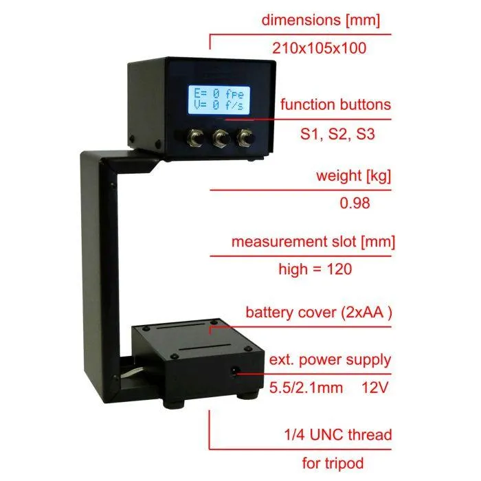 LMBR R2A CHRONOGRAPH, TRIPOD THREADED