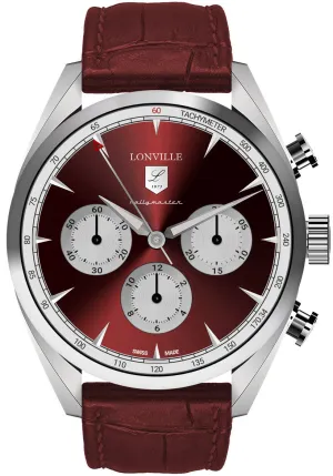LON Watch Rallymaster CORSso Red