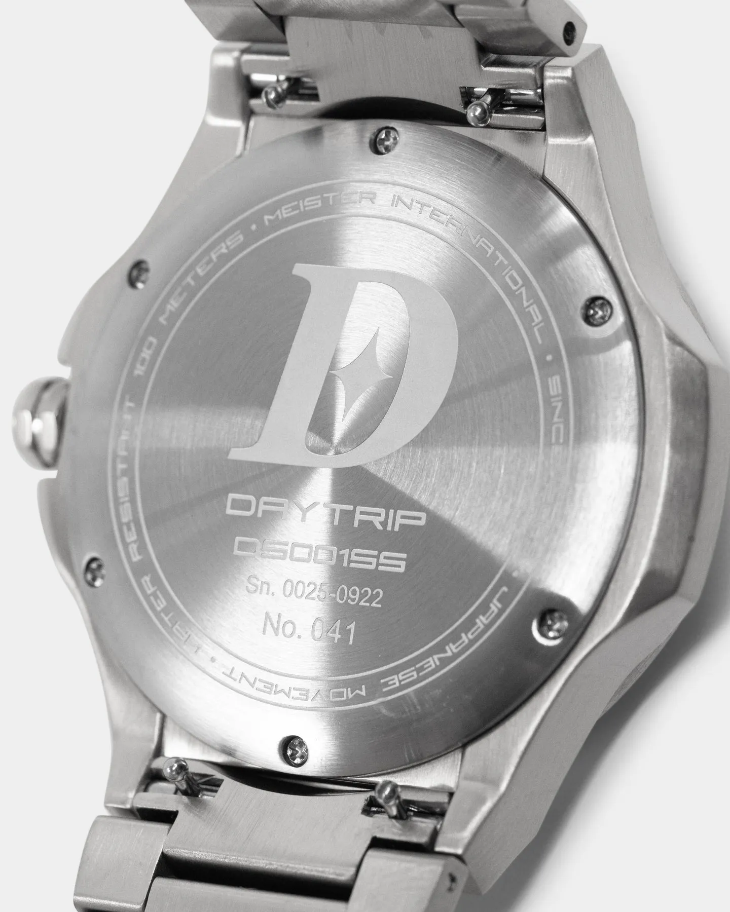 Meister Day Trip Watch Silver/Green