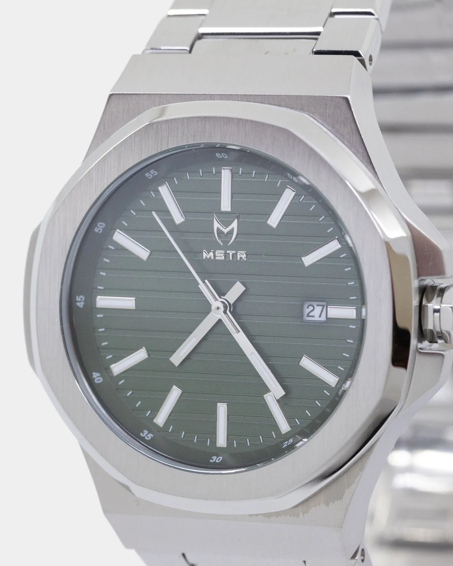 Meister Day Trip Watch Silver/Green
