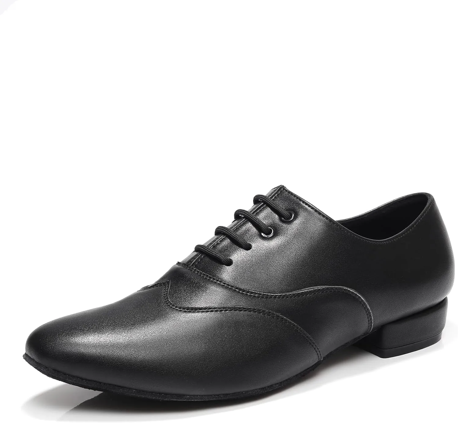 Men's Ballroom Dance Shoes Lace-up Low Heel Latin Salsa Tango Modern Character Practice