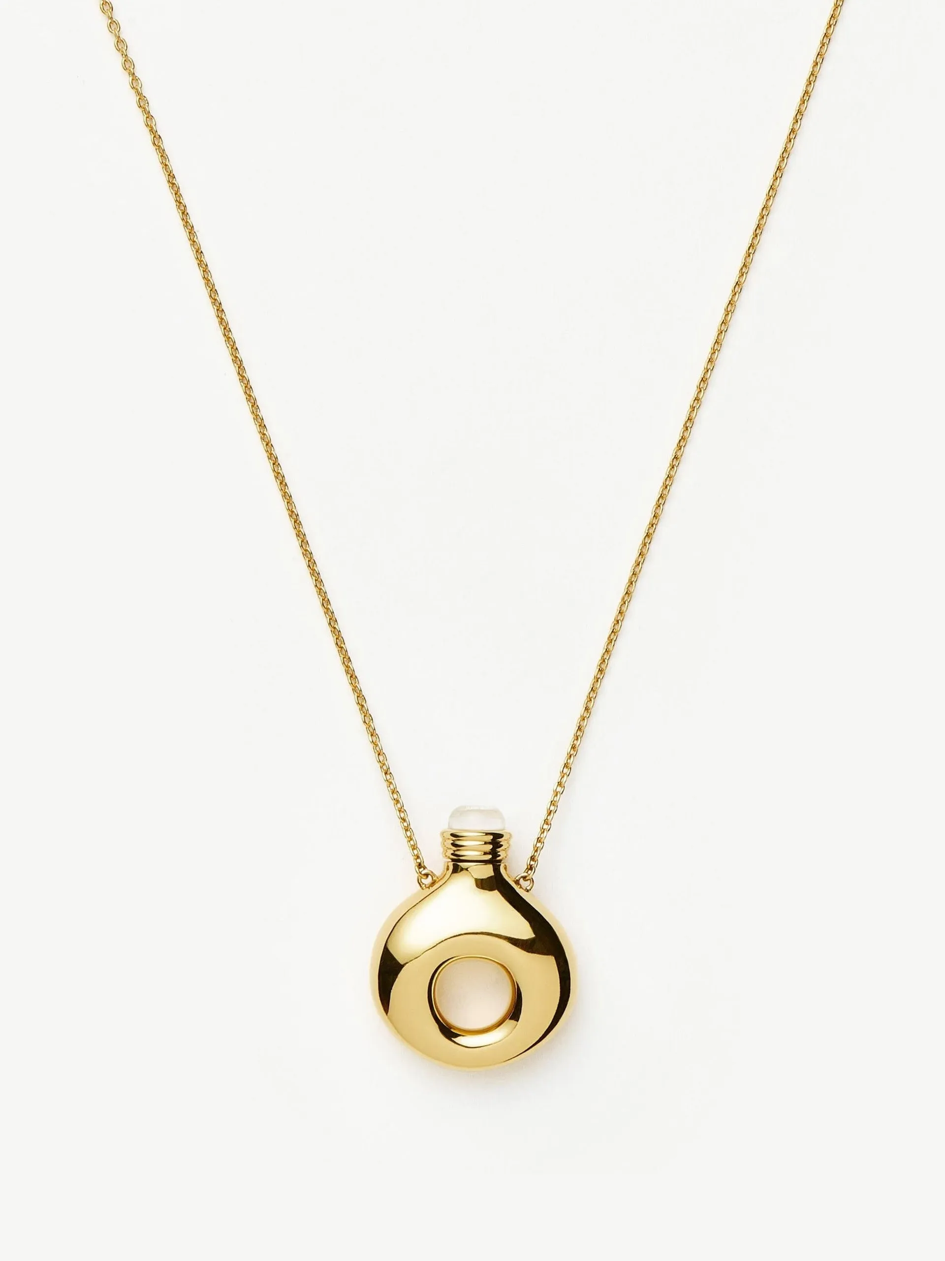 Message in a Bottle Molten pendant necklace