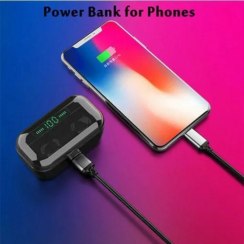 Mini TWS Bluetooth 5.0 Headset Stereo Wireless Earbuds Headphones