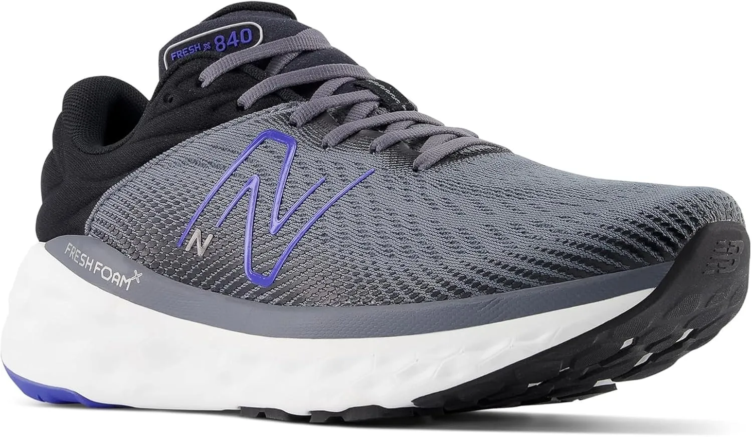 New Balance Men's M840FCB Running Shoe, Castlerock/Marine Blue/Black, 9.5 X-Wide