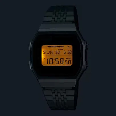 NEW VINTAGE BLUETOOTH®  SMARTPHONE LINK -  BLACK -  built-in accelerometer senses body movements   steps counter