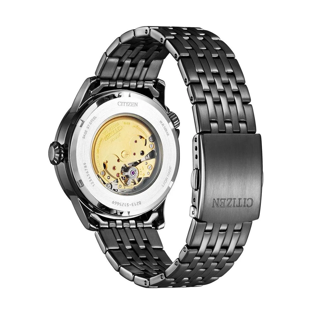 NJ0147-85E - Mens Automatic Black Watch