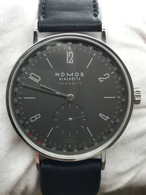 Nomos Tangente Neomatik 181 Ruthenium Grey Dial Automatic Men's Watch